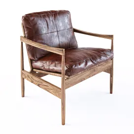 Dan form hermes lounge chair